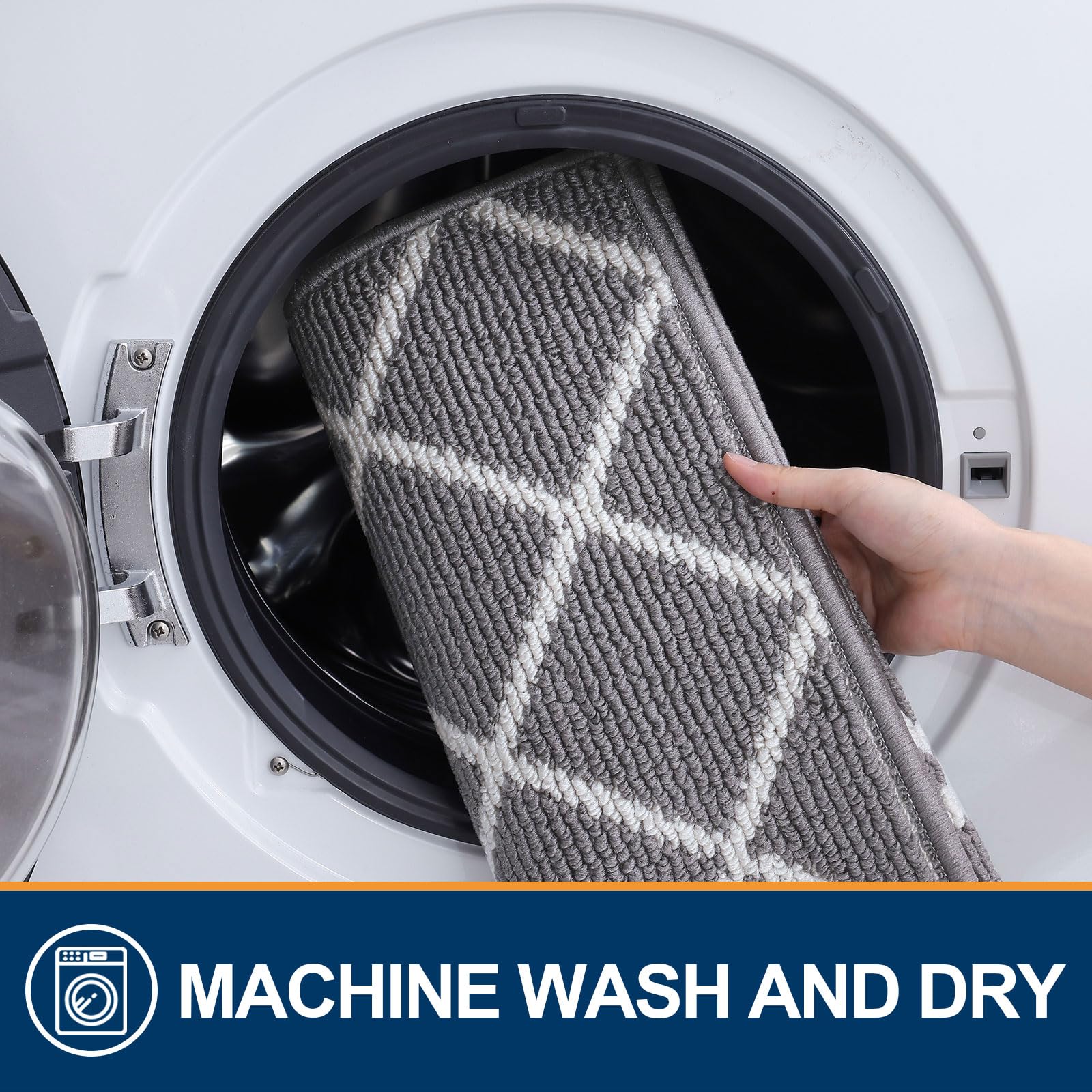 Finchitty indoor door mat washable for easy maintenance and care.