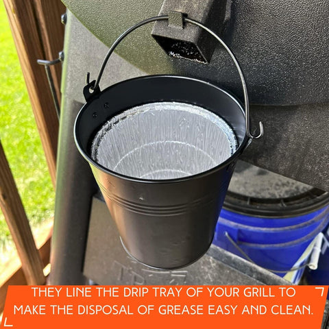 Findful no-tools installation yields rapid liner setup on compatible grills.