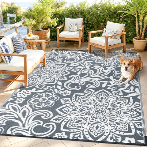 Findosom easy-clean rug resists stains and dirt for simple maintenance.