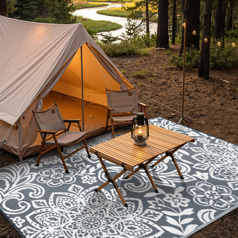 Findosom lightweight portable rug ideal for camping and travel
