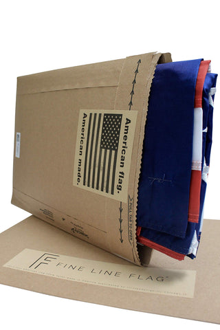 Fine Line Flag reinforced fly end enhances long-term outdoor durability.