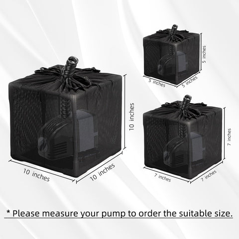 Fineday pond filter anti-clog cover structure highlights rigid frame for outdoor use