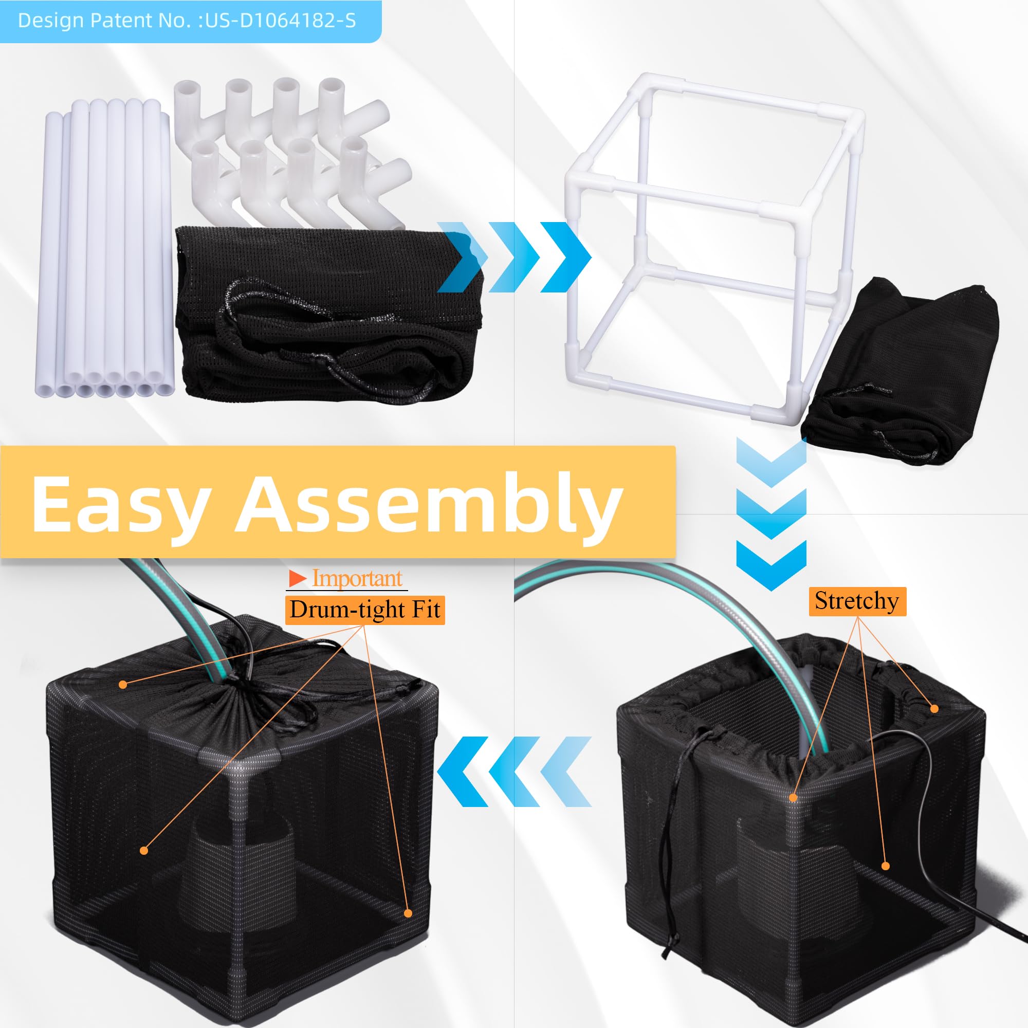 Fineday Pond Filter aquatic-life friendly design supports pond ecosystems.