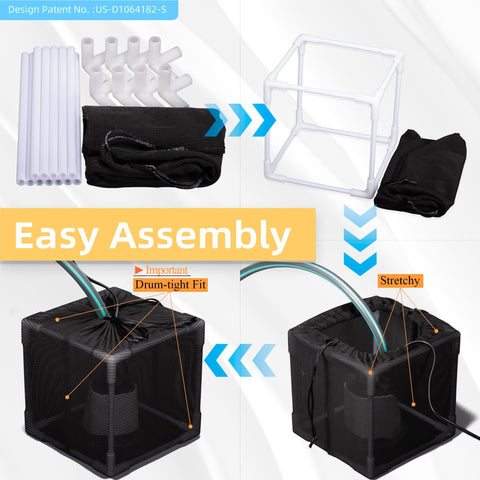 Fineday Pond Filter aquatic-life friendly design supports pond ecosystems.
