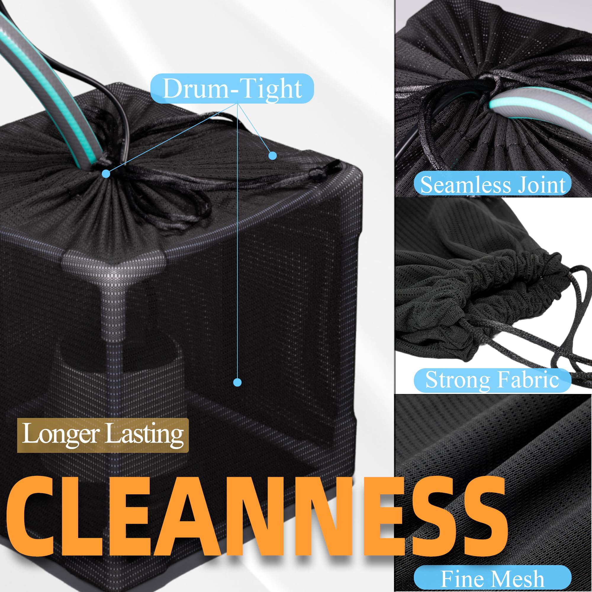 Fineday Pond Filter durable material for outdoor ponds withstands weather.