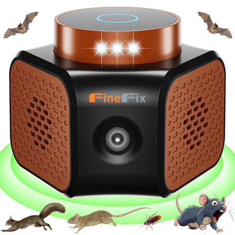 FineFix 360 mouse deterrent front view for discreet indoor protection against rodents.