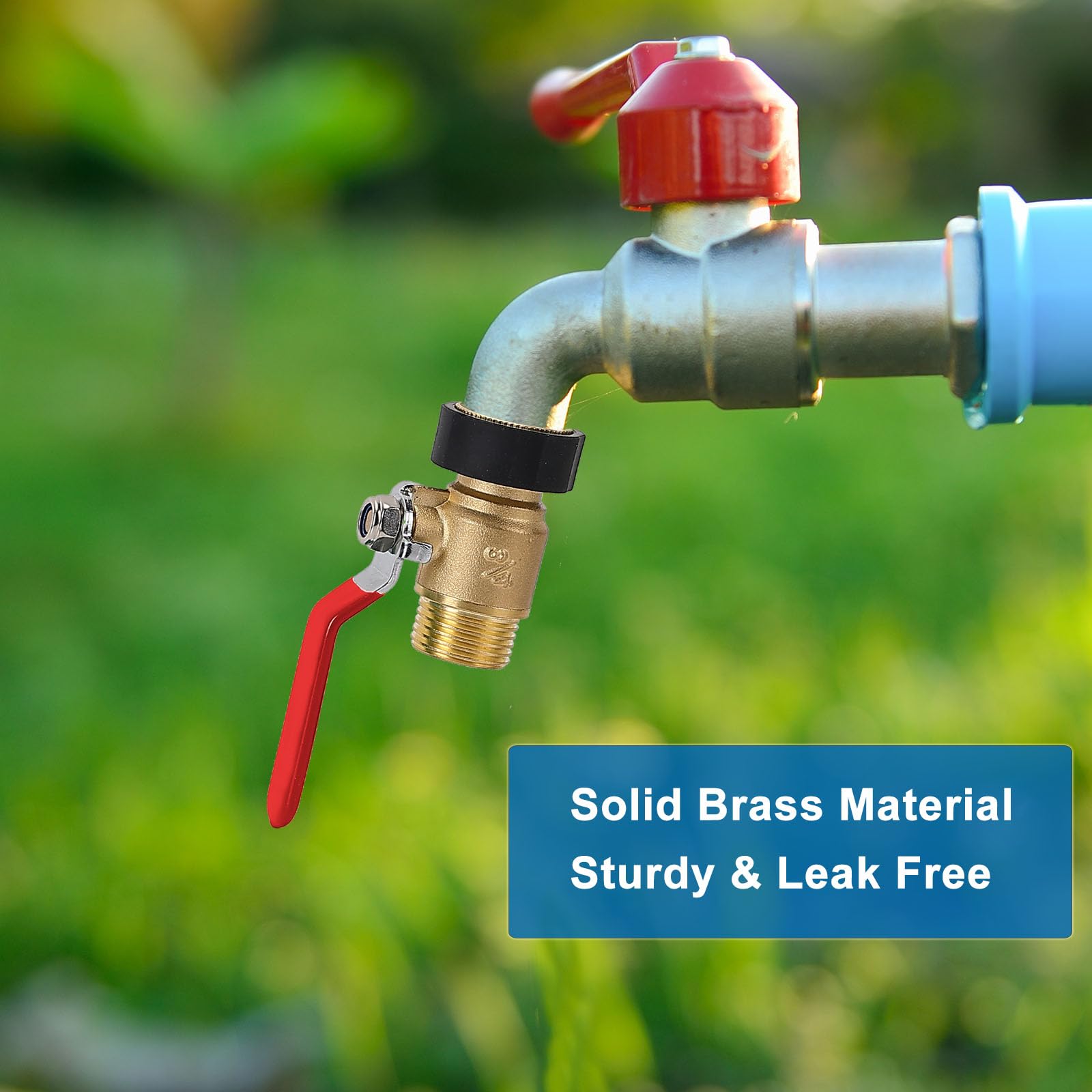 FINEST+ valve supports cleaning tasks and seasonal garden maintenance.