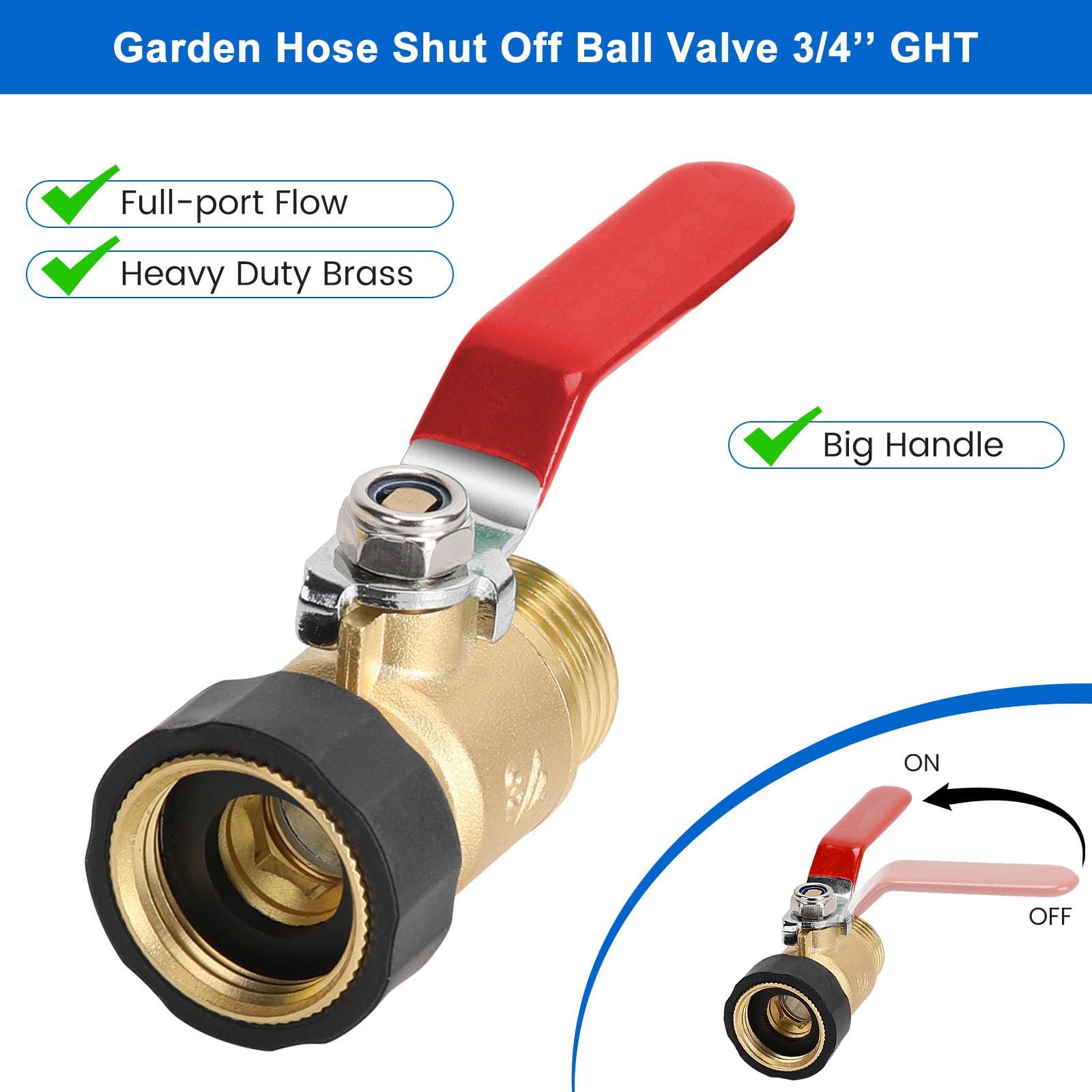 FINEST+ valve ideal for lawn watering and irrigation setups.