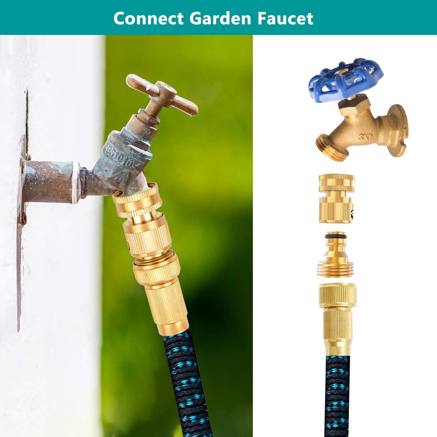 FINEST+ quick-connect supports up to 200 PSI for steady flow.