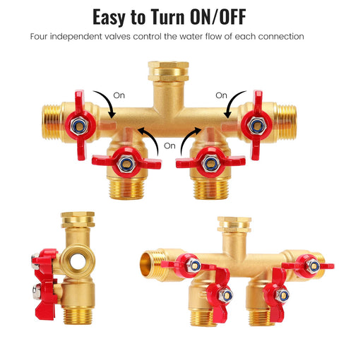 FINEST+ includes extra rubber washers for secure, leak-free connections.