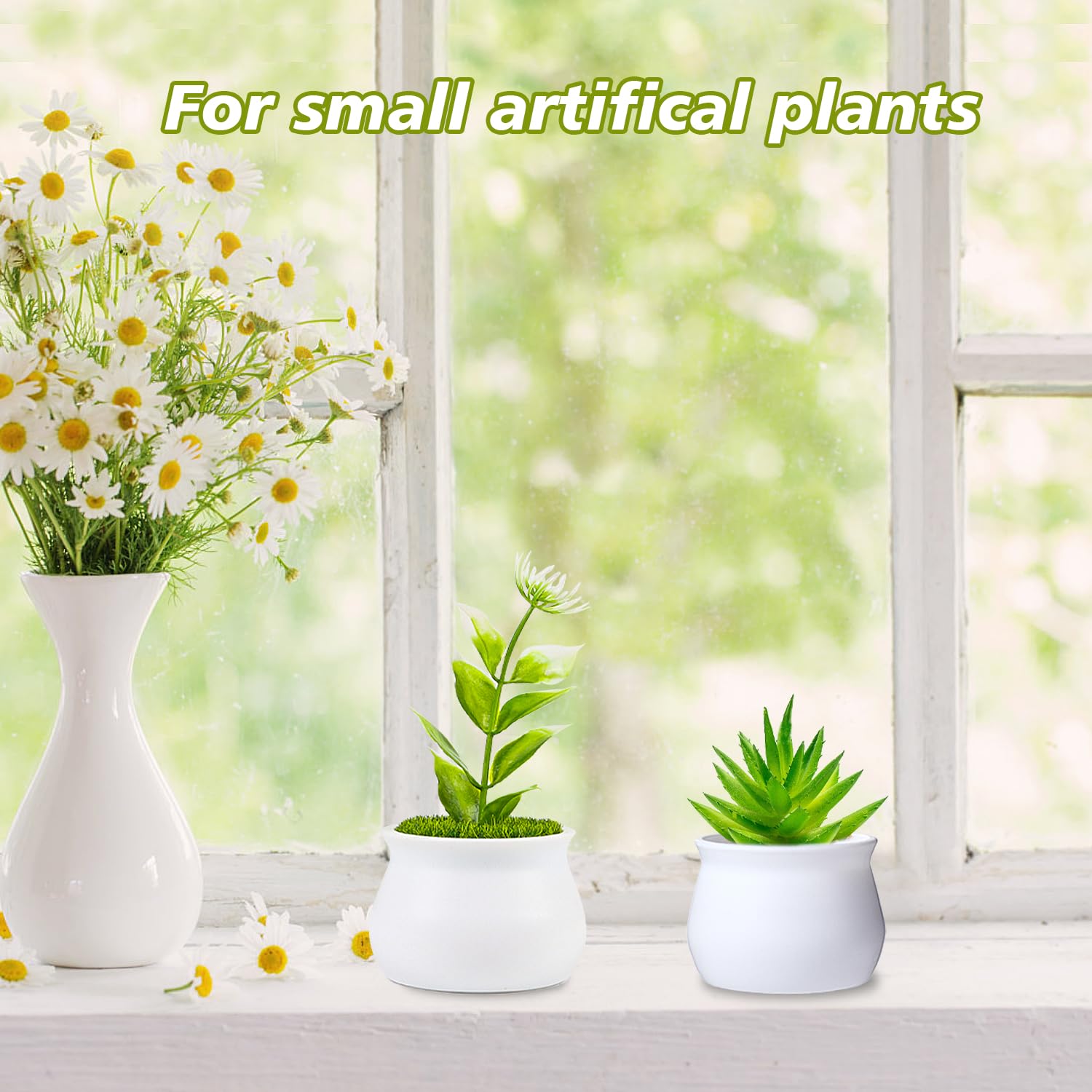 FINGOOO no-drain pot keeps moisture controlled in craft projects.