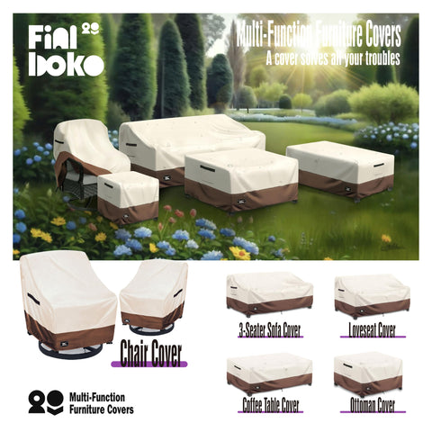 Finiboko buckle closure stabilizes the cover against wind