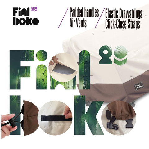 Finiboko easy-clean cover rinse or wipe maintenance