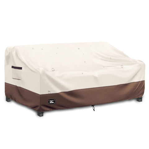 Finiboko 3-seater couch cover protecting an outdoor sofa up to 85x38x35 inches