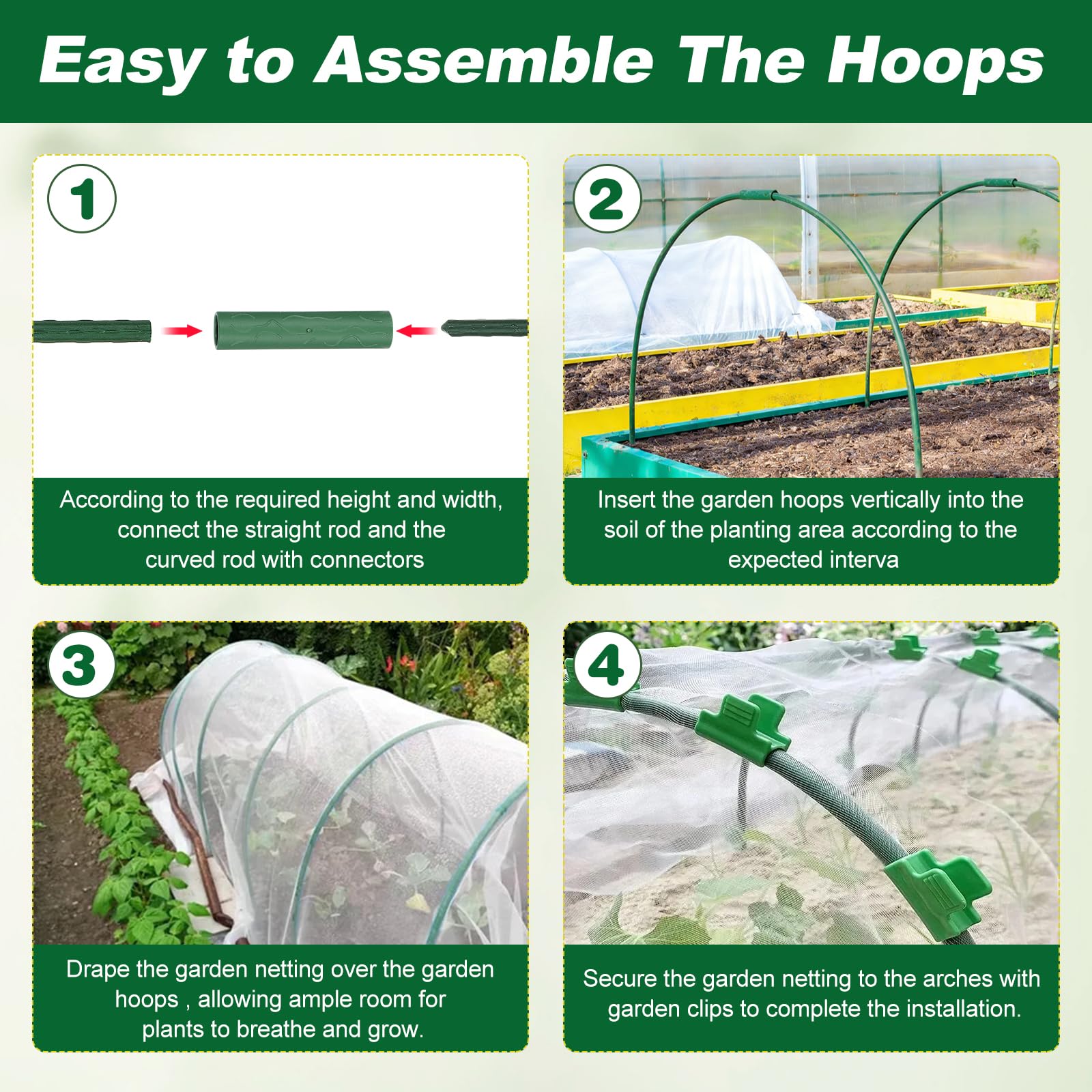 Fippy multi-use netting suitable for gardens, greenhouses, and screens.