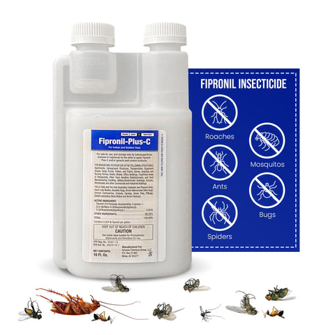 Fipronil Plus C bottle pour enables quick, mess-free mixing for DIY pest control.