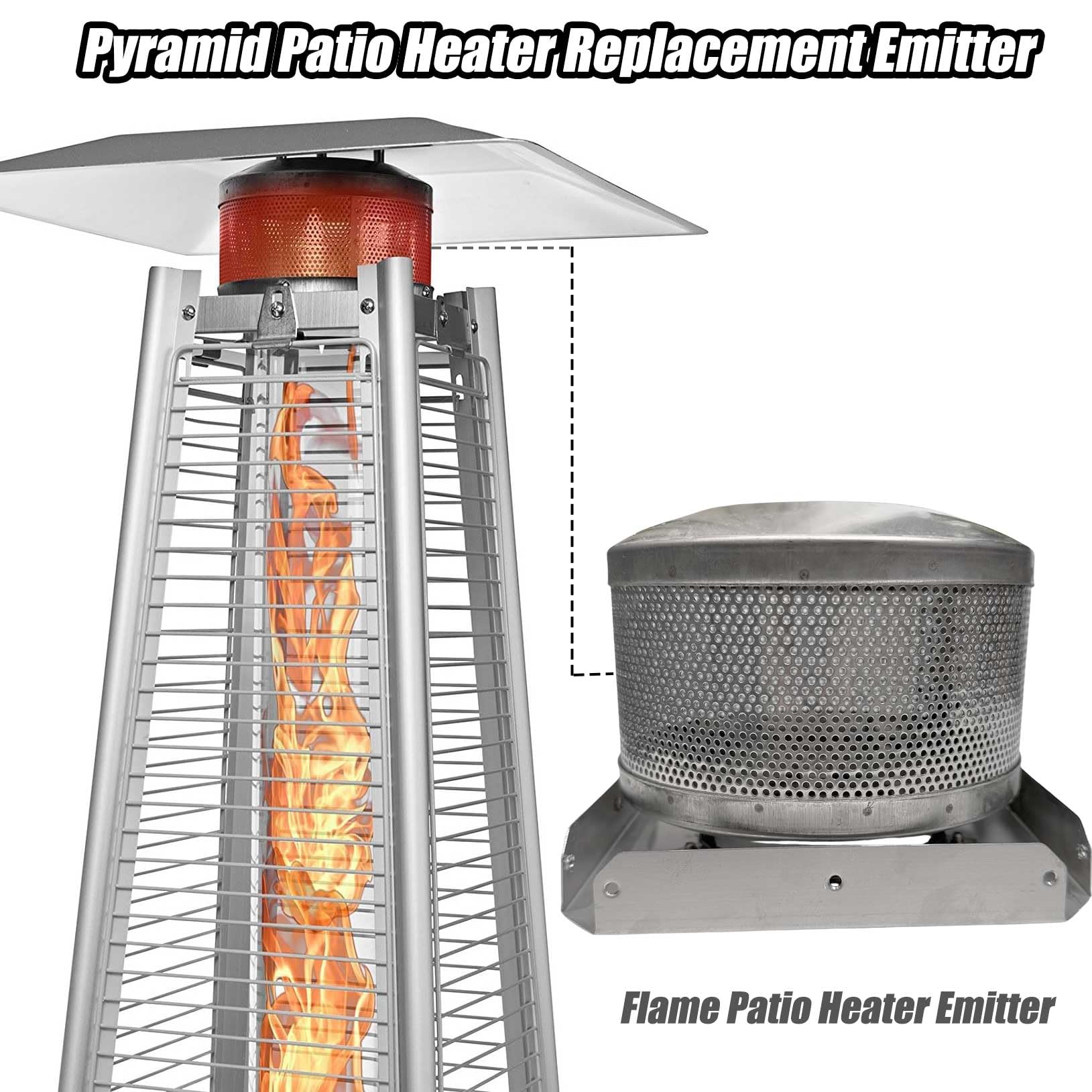 Firdnyohs compatible with major patio heater brands for quick upgrades.