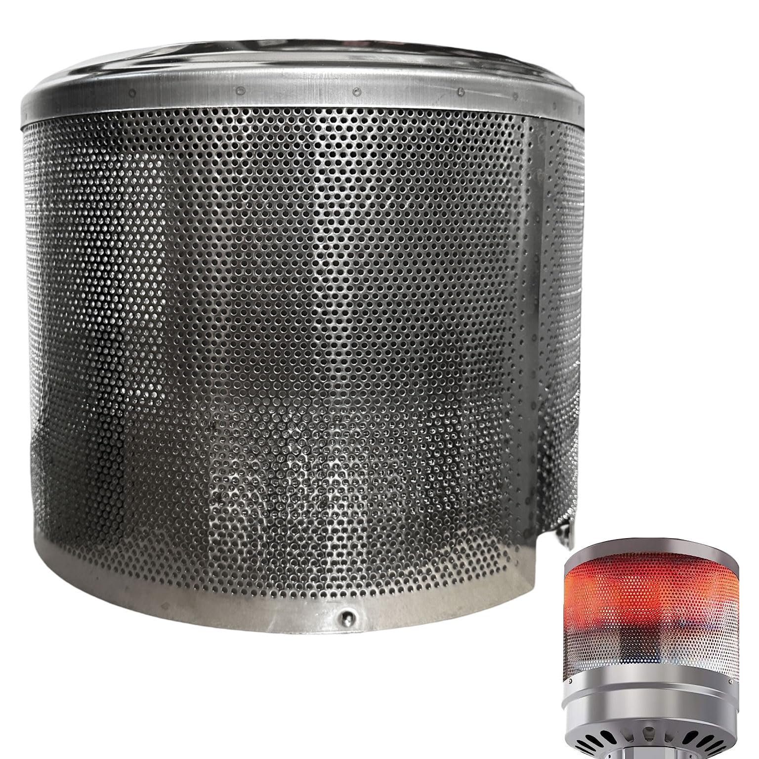Firdnyohs main burner net emitter screen for patio heaters improves safety and heat distribution.