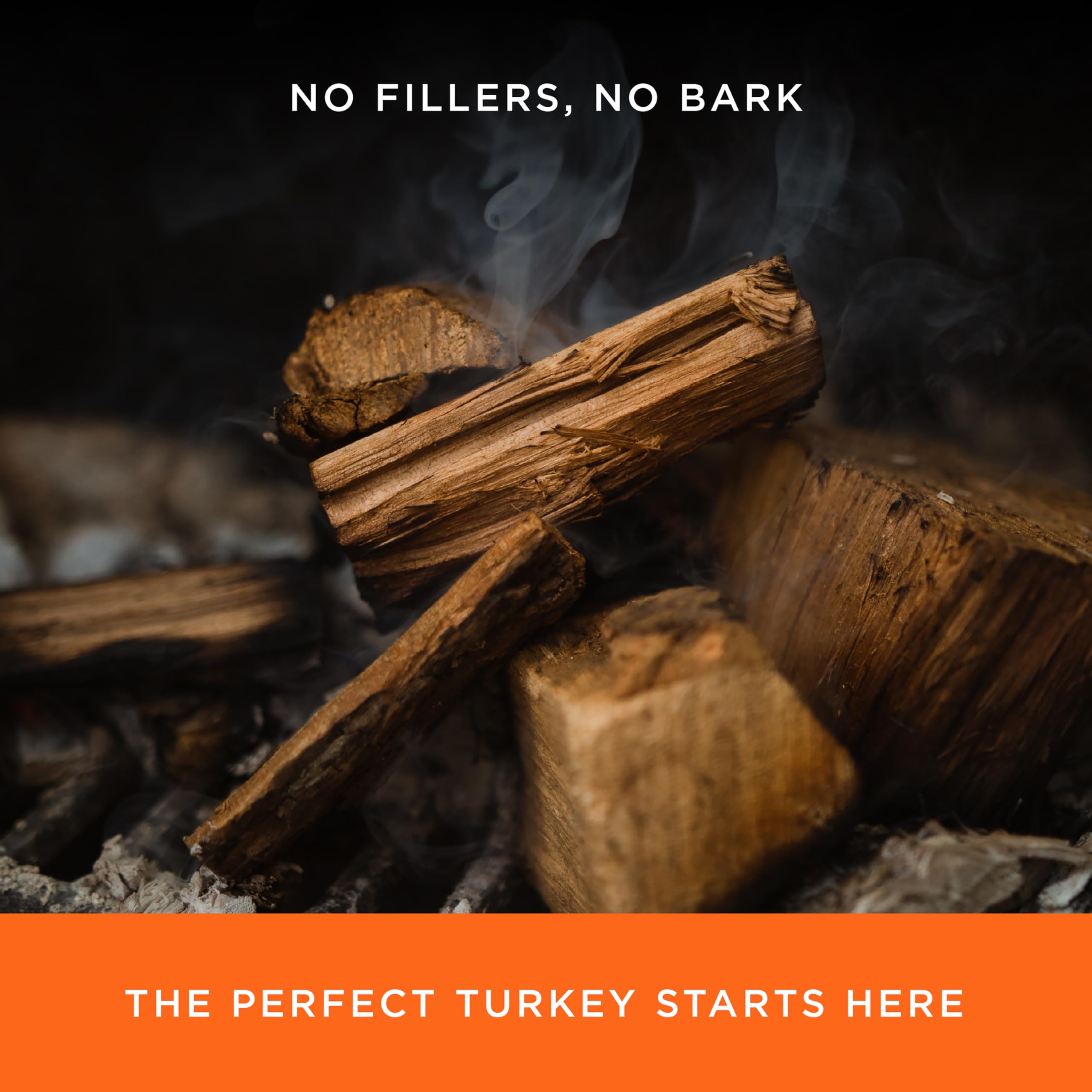 Fire & Flavor smoker wood chunks ready to boost charcoal grilling sessions.