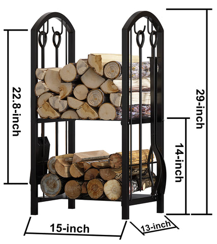 Fire Beauty complete fireside set ready to assemble with included tools