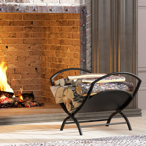 Fire Beauty double black finish adds timeless, rustic charm to the rack