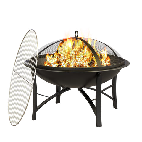 Fire Beauty fire pit compact portable for easy transport to sites