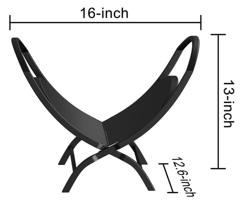 Fire Beauty indoor/outdoor log rack fitting hearth or patio spaces
