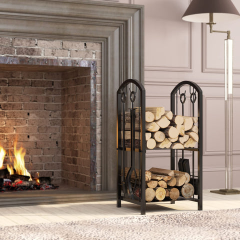 Fire Beauty rustic black finish suitable for indoor or outdoor use