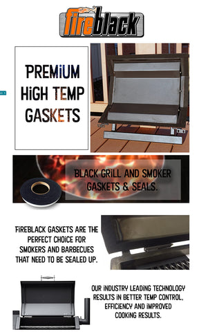 FireBlack heat-resistant gasket roll designed for long-lasting use