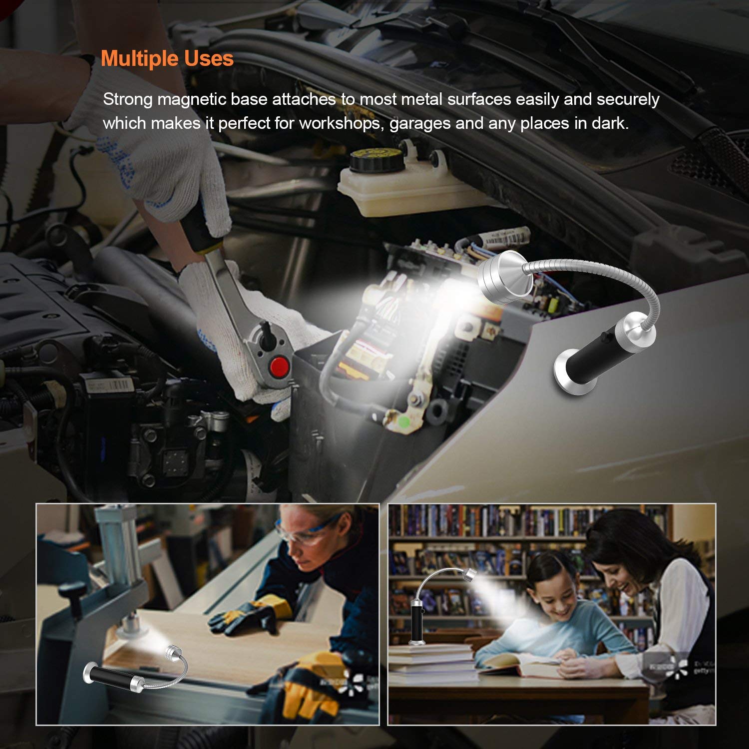 FIREOR dual-pack barbecue lights for larger grills and setups.
