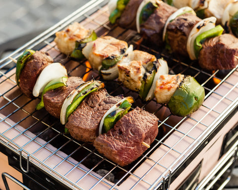 Fire Sense Yakatori camping and travel ready for flavorful meals on the go.