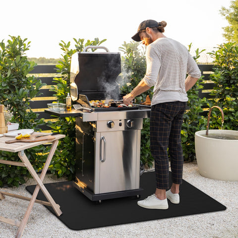 FireWESS fireproof, waterproof, and oilproof surface protects from spills