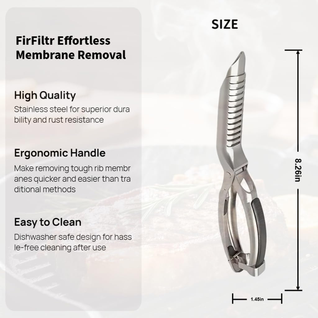FirFiltr Rib Prep Tool Pro membrane-removal focus enables quick lift and peel for faster prep.