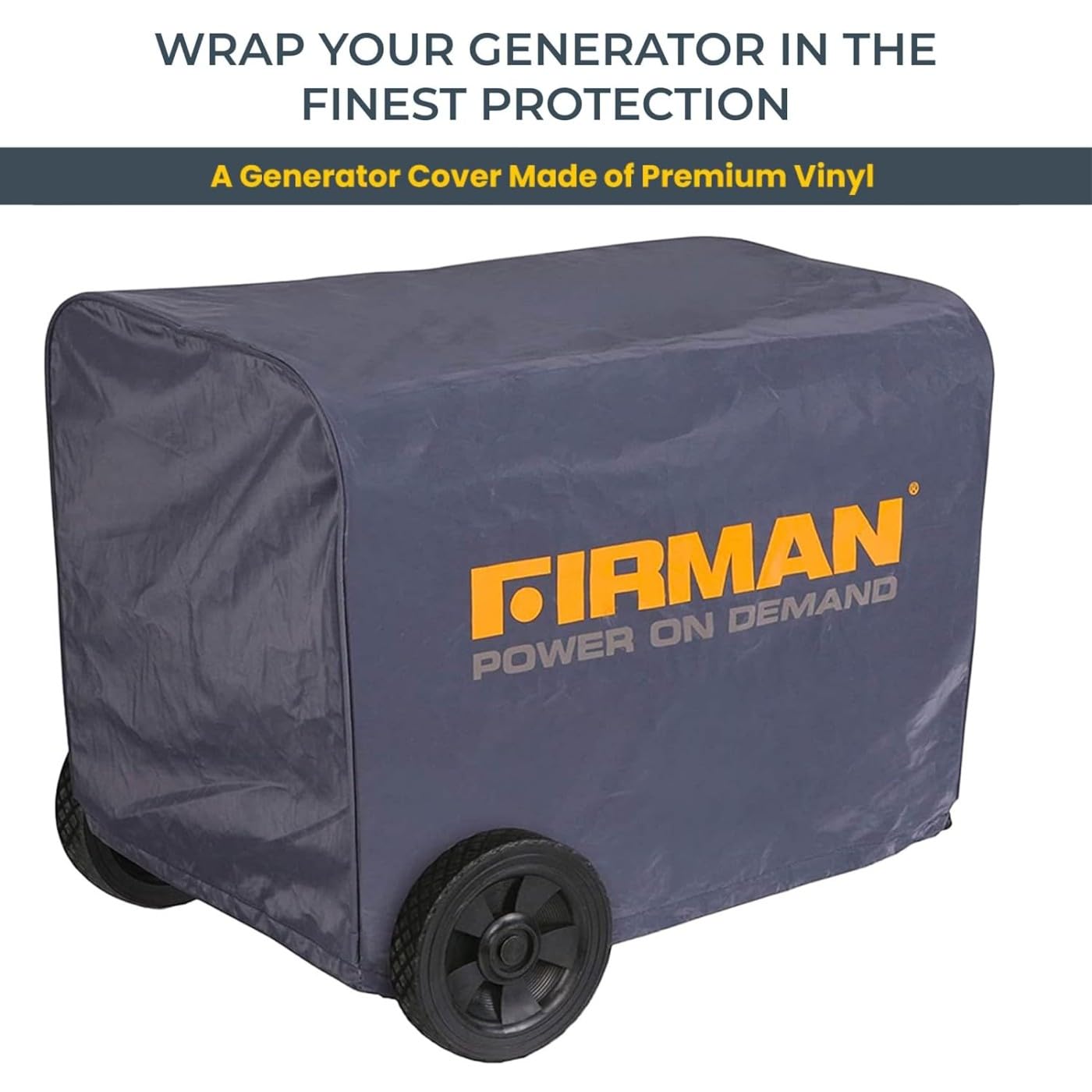 All-season protection keeps the generator clean, dry, and ready to use.