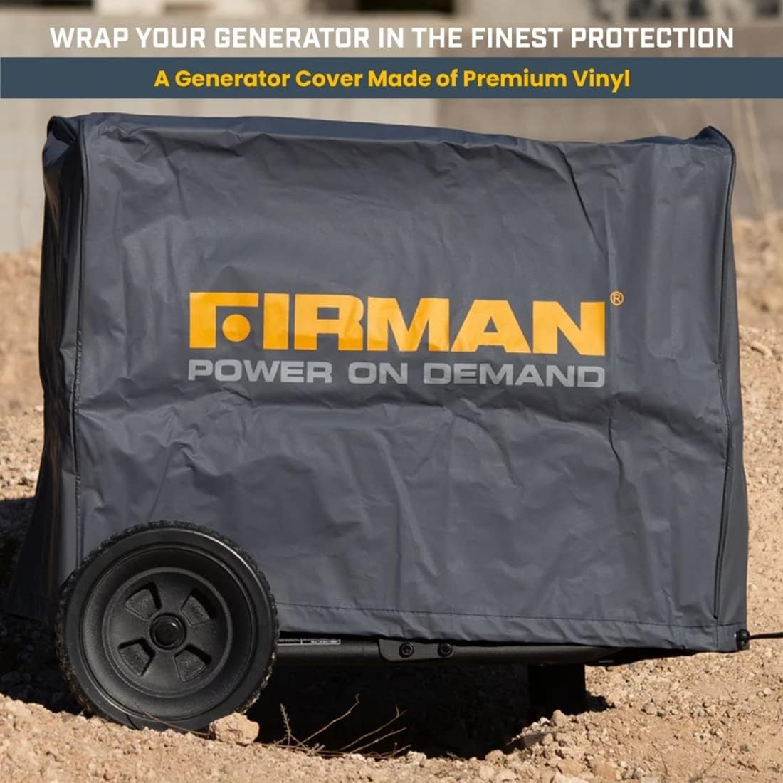 Firman 1009 double insulated protection guards against harsh outdoor weather.