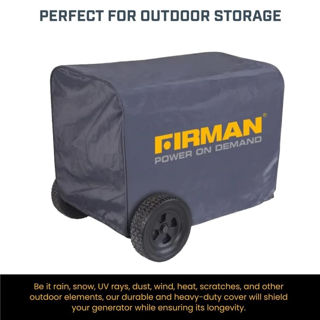 Firman 1009 durable exterior finish resists scratches and damage over years.