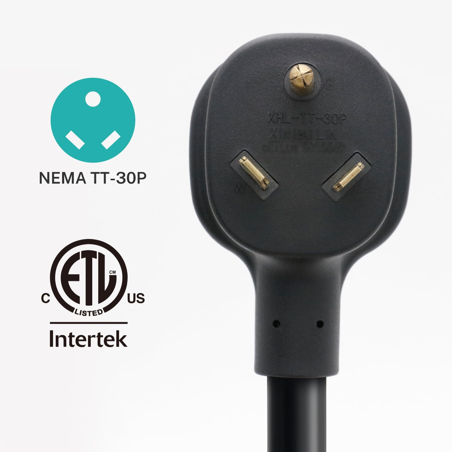 FIRMERST tt30p-30a-rv-cord with color-coded wires simplifies installation