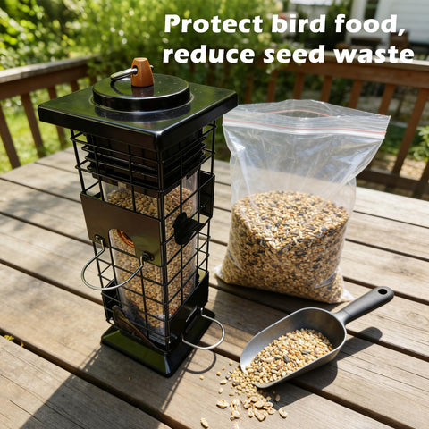 Weather-resistant finish on Firmlly feeder enduring elements