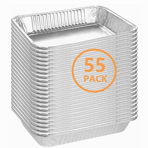 Firsgrill 55-pack shows Weber 6415 compatibility for easy drip pan replacement