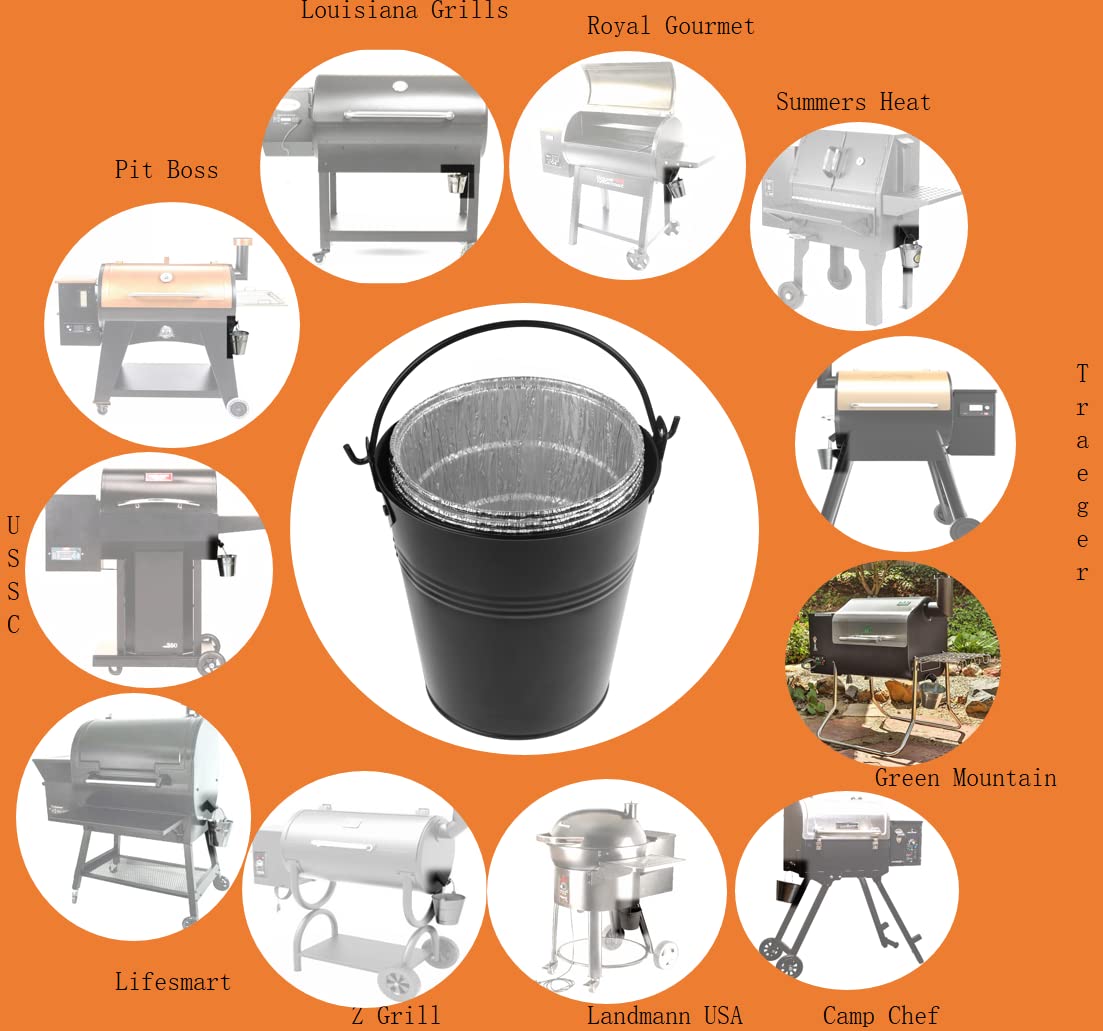 Firsgrill liner used as an ice bucket keeps drinks cool at BBQs.
