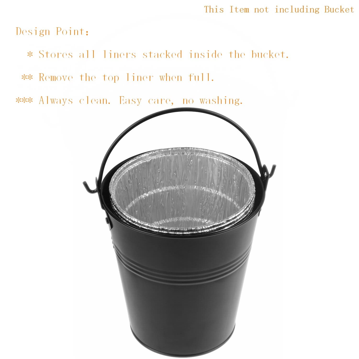 Firsgrill bucket liner installation promotes tidy smoker setup.