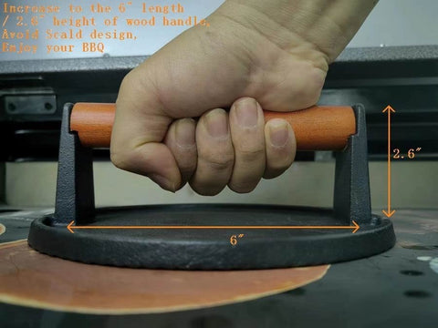 Firsgrill two-pack presses stacked, ideal for batch smash burgers.