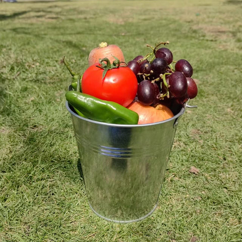 Firsgrill compact bucket design fits standard grease trays.