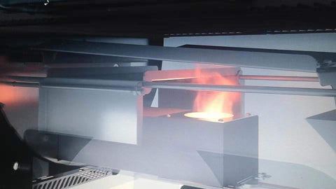 Firsgrill installation on a Pit Boss grill demonstrating easy fit and secure connection.