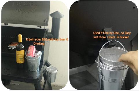 Firsgrill weather resistant bucket design boosts outdoor grilling reliability