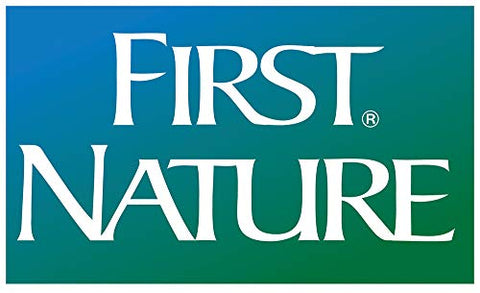 First Nature stable base helps prevent tipping on windy days.