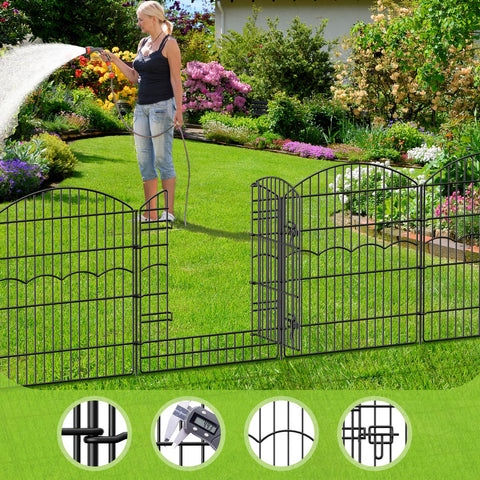 Firstness fence length 13-4ft supports customizable yard borders for pets.