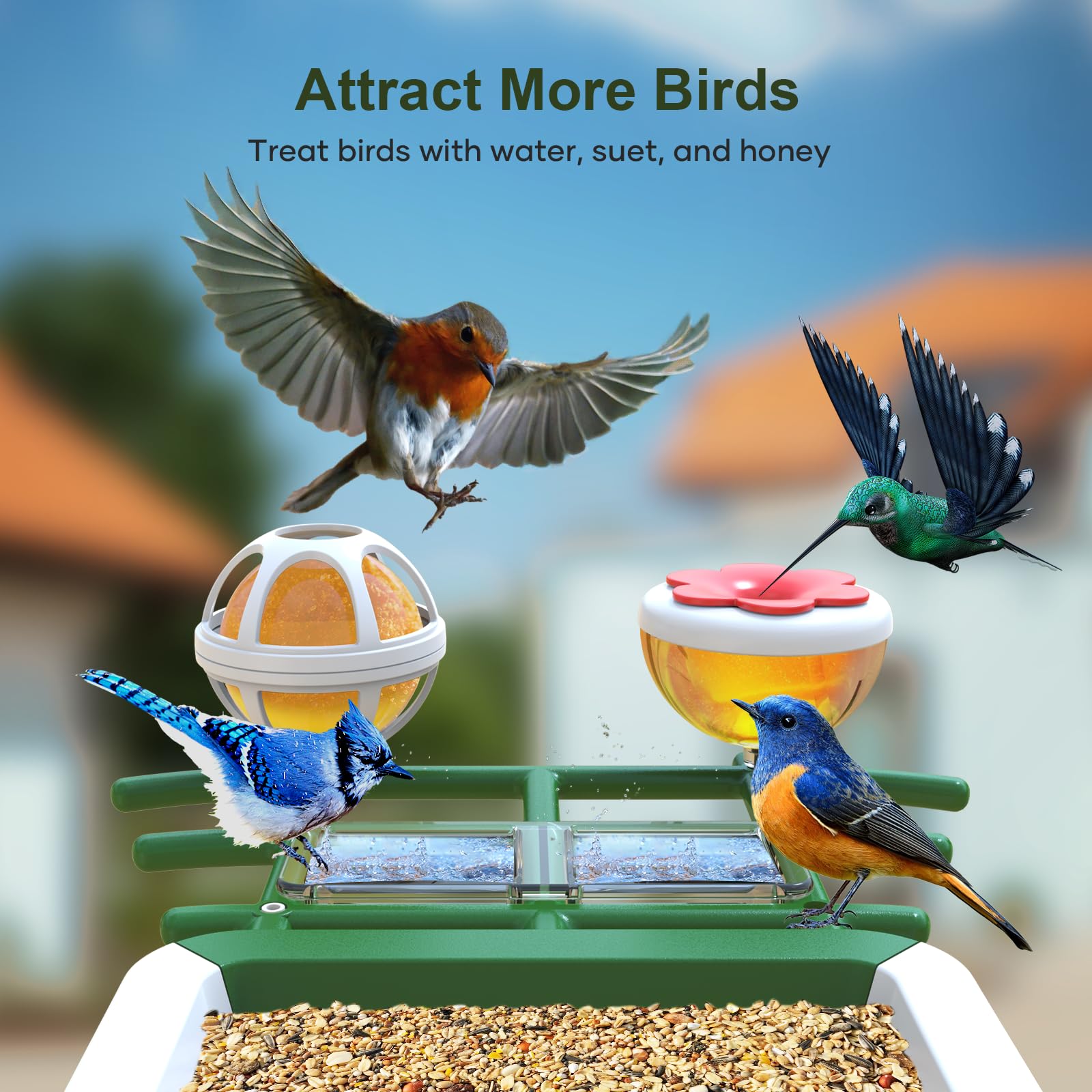 Firstrend AI recognition identifies visiting birds in the VicoHome app