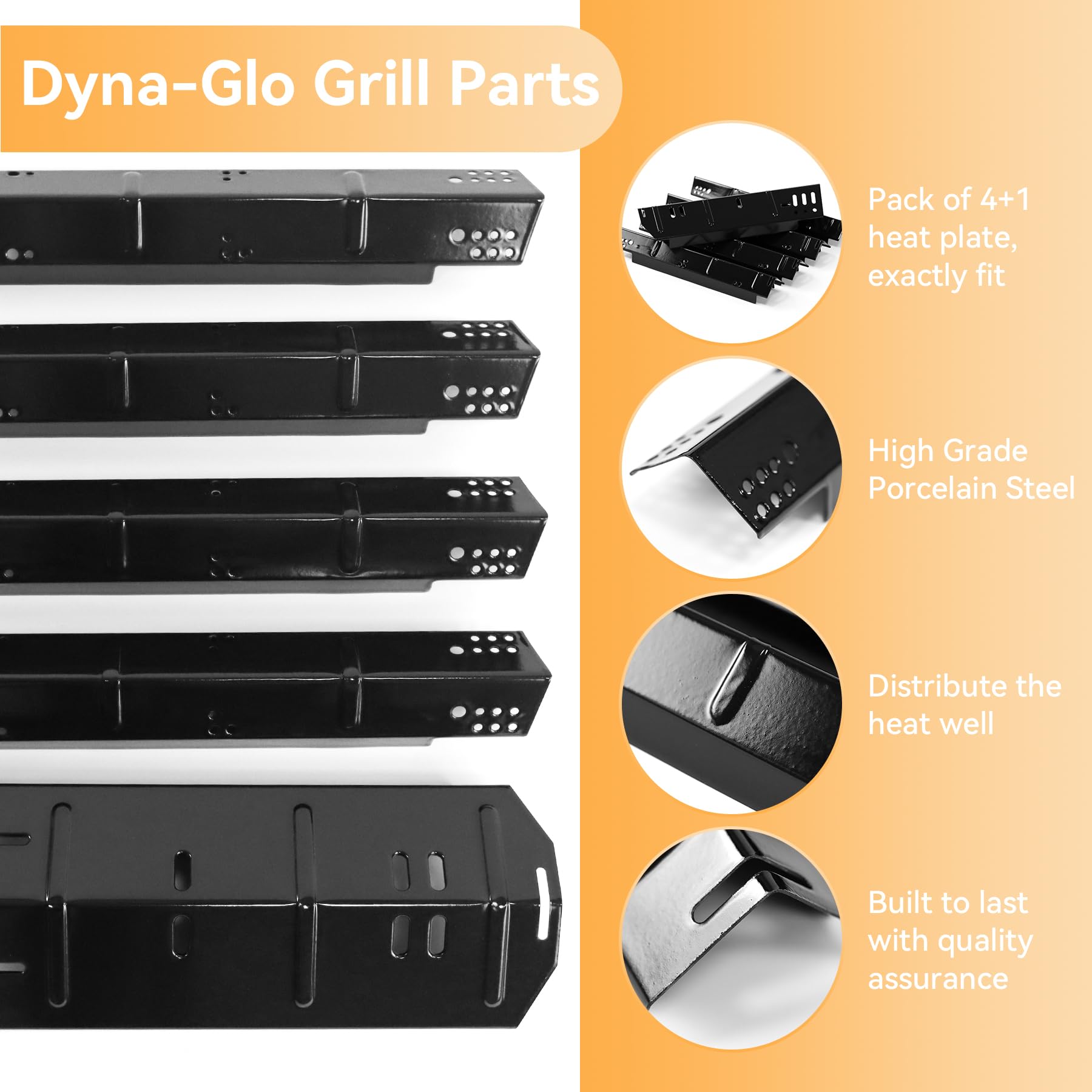 FIRXZYMZ flame guards 70-02-411 protect burners while spreading heat evenly.