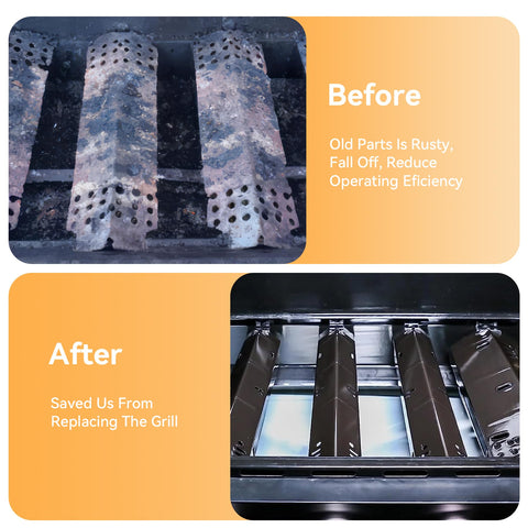 FIRXZYMZ heat tent set packaging highlights easy replacement for multiple models.
